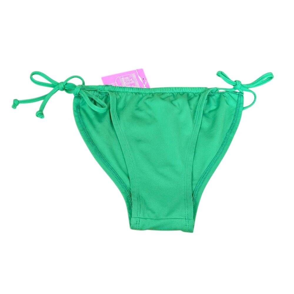 Liberty & Justice Women's Green Tie Side Bikini Bottom Size L NWT